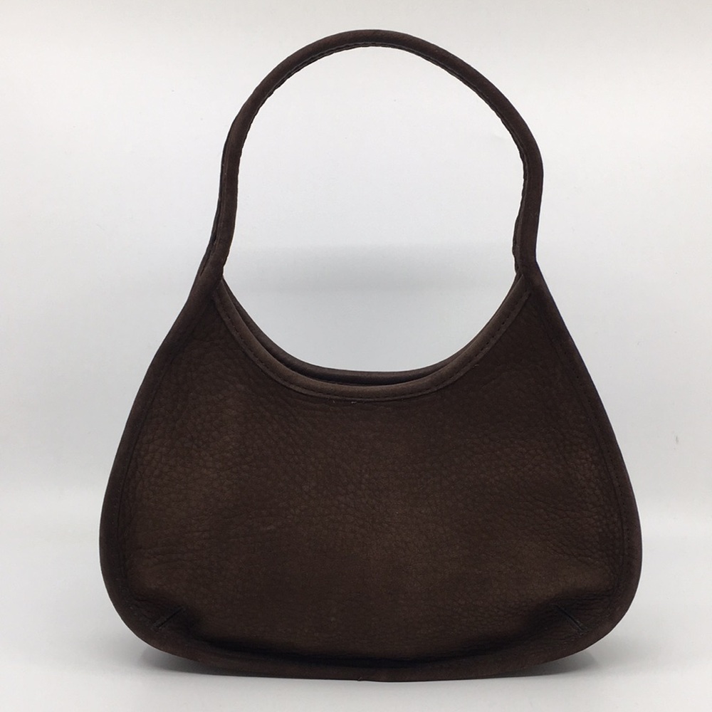 SOLD!!! Vintage Coach Mini Ergo 4399 Chocolate Brown Nubuc Suede Bag